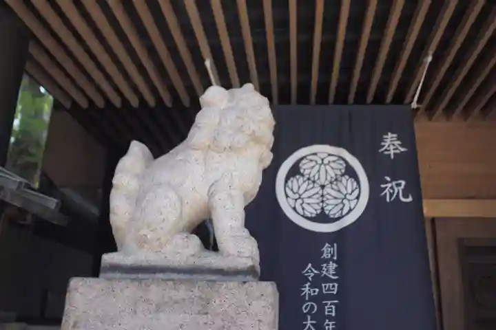 前橋東照宮の狛犬