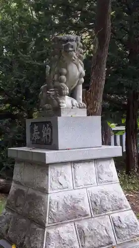 永山神社の狛犬