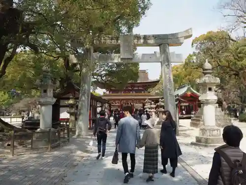 太宰府天満宮の鳥居