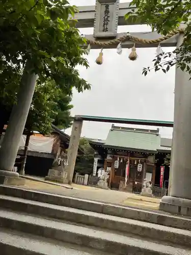 生野八坂神社の鳥居