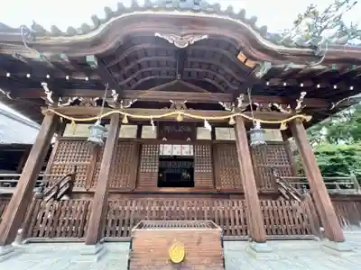 諏訪神社の本殿・本堂