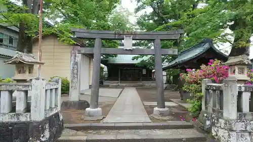 楊原神社の鳥居