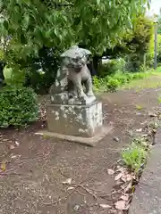 栗木御嶽神社の狛犬