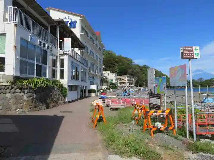 大瀬神社の周辺