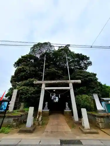 掘出神社の鳥居