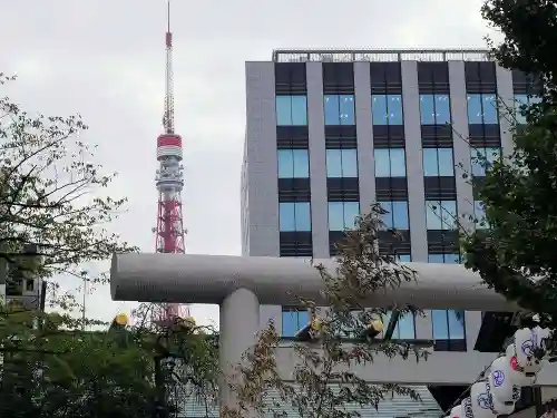 芝大神宮の周辺