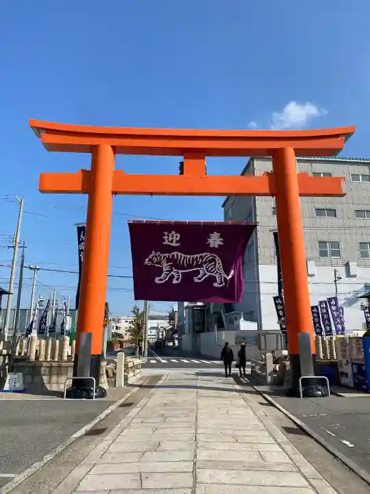 和田神社の鳥居