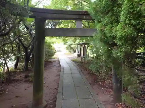 冨士浅間神社の鳥居