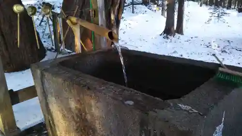 早池峰神社の手水