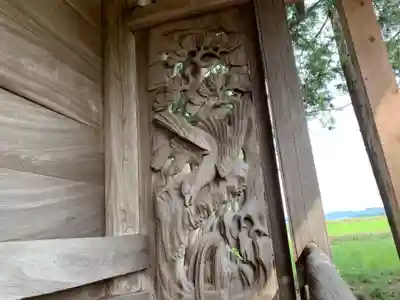 諏訪神社の本殿・本堂