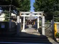 長門鎮守八幡神社の鳥居