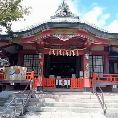 阿倍王子神社の本殿・本堂