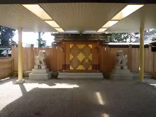 相鹿上神社の本殿・本堂