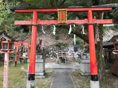 長等神社の鳥居