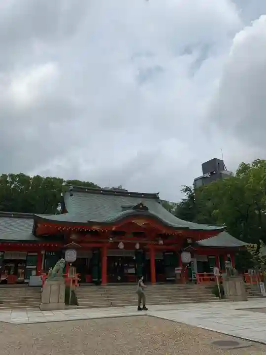 生田神社の本殿・本堂