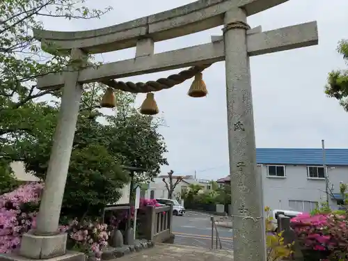 第六天神社の鳥居