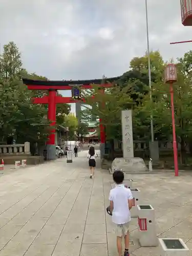 富岡八幡宮の鳥居