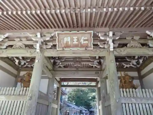 金剛證寺の山門・神門