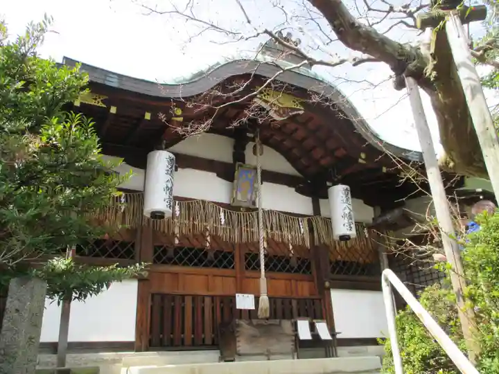 首途八幡宮の本殿・本堂