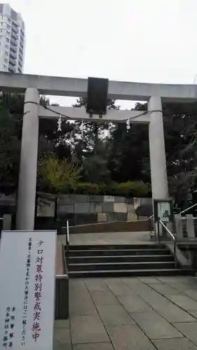 乃木神社の鳥居