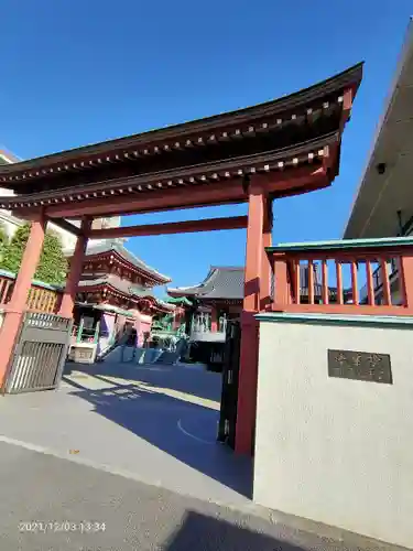 法乗院（深川閻魔堂）の山門・神門