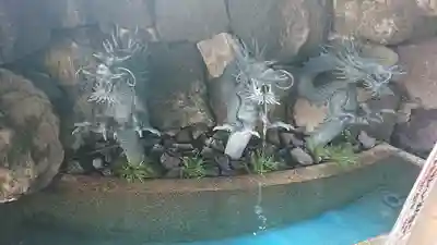 成田山深川不動堂(新勝寺東京別院)の手水舎