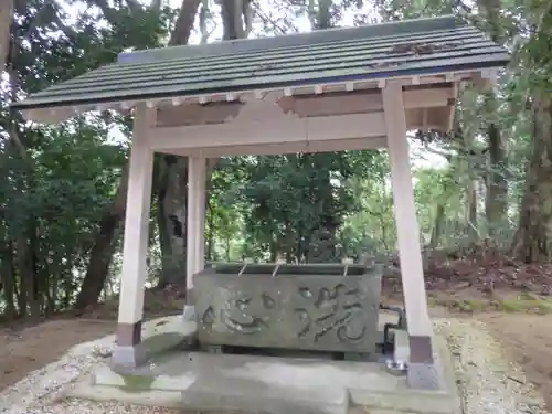 天石門別八倉比売神社の手水舎