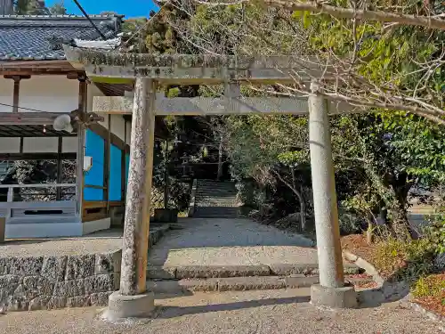 陽夫多神社の鳥居