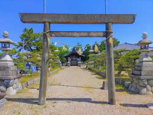 八劔社（竹田）の鳥居