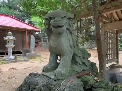 祖波鷹神社の狛犬
