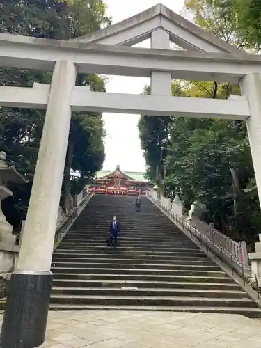 日枝神社の鳥居