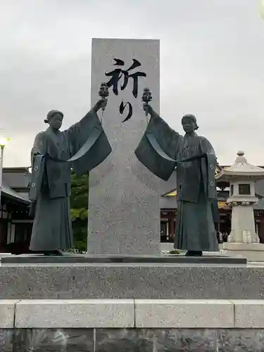 山形縣護國神社の像