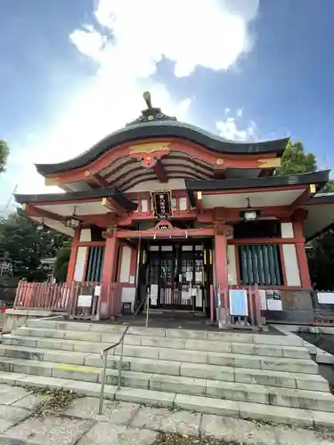 鮫州八幡神社の本殿・本堂