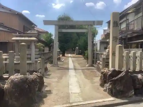 熊野社（新生）の鳥居