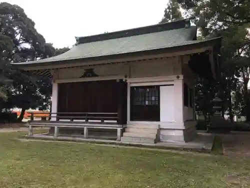 明治川神社の本殿