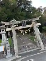 中領八幡宮の鳥居