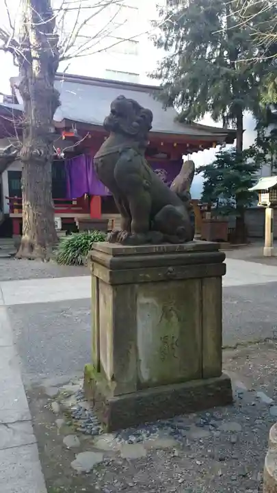 日本橋日枝神社の狛犬