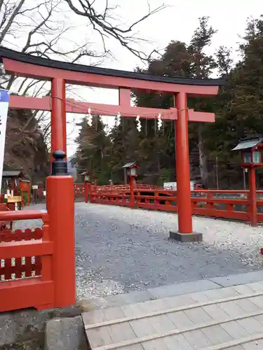 神橋(二荒山神社)の鳥居