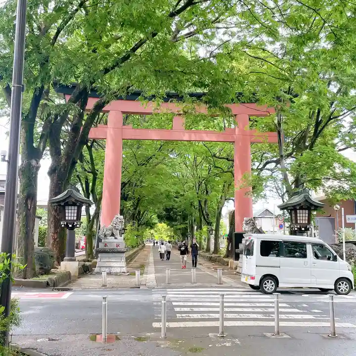 武蔵一宮氷川神社の鳥居