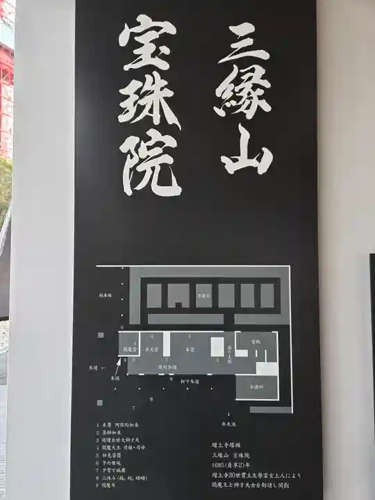 増上寺塔頭 三縁山 宝珠院(東京都)