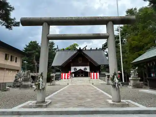 富良野神社の鳥居