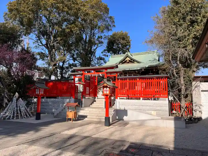 馬橋稲荷神社の鳥居