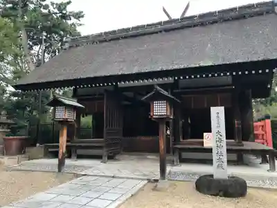 大海神社（住吉大社摂社）の本殿・本堂