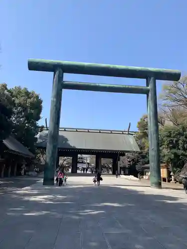 靖國神社の鳥居