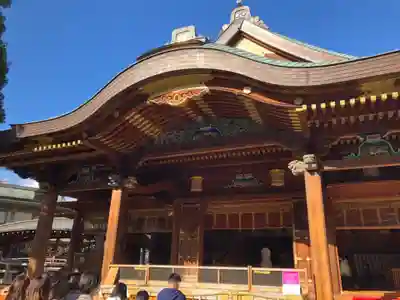 湯島天満宮の本殿・本堂