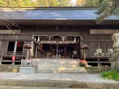 河口浅間神社の本殿・本堂
