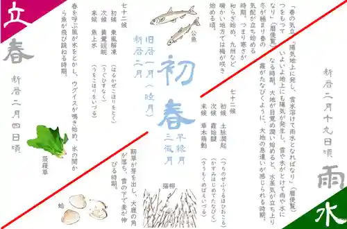 元郷氷川神社の授与品その他