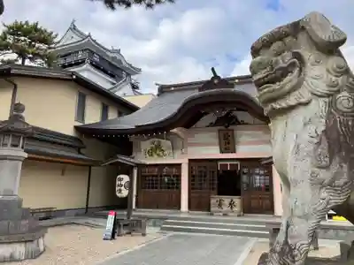 龍城神社の狛犬
