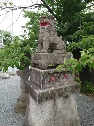 熊野神社の狛犬