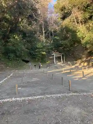 法華堂跡（源頼朝墓・北条義時墓）の鳥居